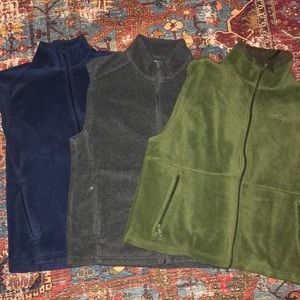 3 Columbia Men’s fleece vest